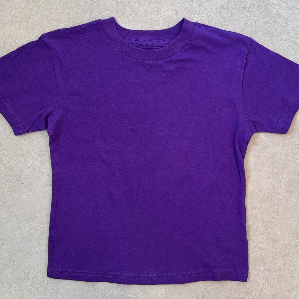 💜3/$15 Adidas Purple Kids T-Shirt - New without tags